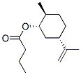 (1alpha,2beta,5alpha)-2-methyl-5-(1-methylvinyl)cyclohexyl butyrate