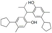 6,6'-(2-methylpropylidene)bis[4-cyclopentyl-m-cresol]