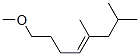 1-methoxy-5,7-dimethyloct-4-ene