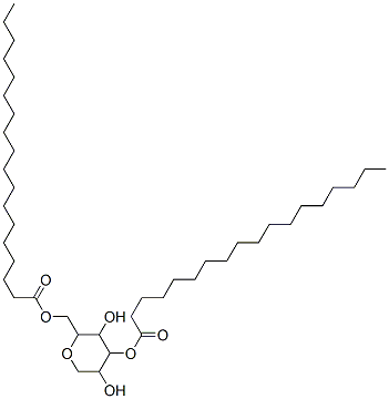 tetrahydro-3,5-dihydroxy-2-[[(1-oxooctadecyl)oxy]methyl]-2H-pyran-4-yl stearate