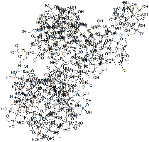 tridecaammonium hydrogen [[(phosphonatomethyl)imino]bis[ethylene[(phosphonatomethyl)imino]ethylenenitrilobis(methylene)]]tetrakisphosphonate