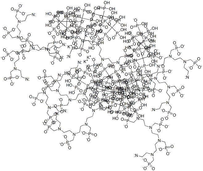 nonapotassium heptahydrogen [ethane-1,2-diylbis[[(phosphonatomethyl)imino]ethane-2,1-diyl[(phosphonatomethyl)imino]ethane-2,1-diylnitrilobis(methylene)]]tetrakisphosphonate
