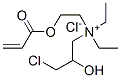 (3-chloro-2-hydroxypropyl)diethyl[2-[(1-oxoallyl)oxy]ethyl]ammonium chloride