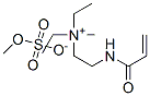 diethylmethyl[2-[(1-oxoallyl)amino]ethyl]ammonium methyl sulphate