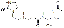 N-[1,2-dihydroxy-2-[[1-oxo-3-[[2-(2-oxoimidazolidin-1-yl)ethyl]amino]propyl]amino]ethyl]acrylamide
