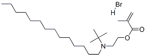 2-[(1,1-dimethylethyl)tetradecylamino]ethyl methacrylate hydrobromide