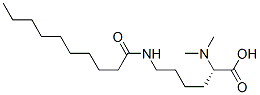 N2,N2-dimethyl-N6-(1-oxodecyl)-L-lysine