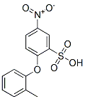 2-(2-methylphenoxy)-5-nitrobenzenesulphonic acid