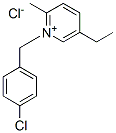 1-[(4-chlorophenyl)methyl]-5-ethyl-2-methylpyridinium chloride
