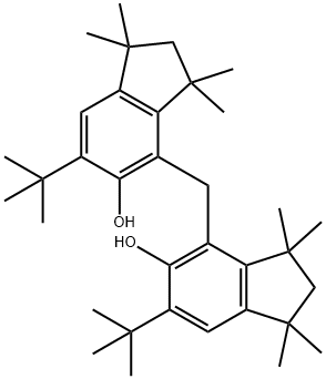 4,4'-methylenebis[6-(tert-butyl)-1,1,3,3-tetramethylindan-5-ol]