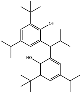 2,2'-(2-methylpropylidene)bis[6-(1,1-dimethylethyl)-4-(1-methylethyl)phenol]