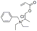benzyldiethyl[1-methyl-2-[(1-oxoallyl)oxy]ethyl]ammonium chloride