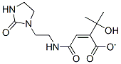 2-hydroxyisopropyl 4-oxo-4-[[2-(2-oxoimidazolidin-1-yl)ethyl]amino]isocrotonate
