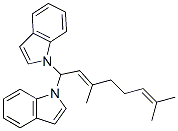1,1'-(3,7-dimethylocta-2,6-dienylidene)bis(1H-indole)