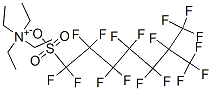 tetraethylammonium heptadecafluoroisooctanesulphonate