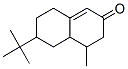 6-(1,1-dimethylethyl)-4,4a,5,6,7,8-hexahydro-4-methylnaphthalen-2(3H)-one