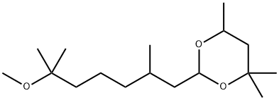 2-(6-methoxy-2,6-dimethylheptyl)-4,4,6-trimethyl-1,3-dioxane