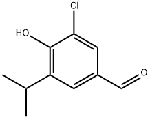 3-chloro-4-hydroxy-5-(isopropyl)benzaldehyde
