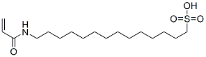 (acryloylamino)tetradecane-1-sulphonic acid