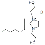 2-(dimethylheptyl)-4,5-dihydro-1,3-bis(2-hydroxyethyl)-1H-imidazolium chloride