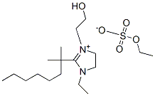 2-(dimethylheptyl)-1-ethyl-4,5-dihydro-3-(2-hydroxyethyl)-1H-imidazolium ethyl sulphate