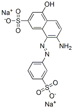 7-amino-4-hydroxy-8-[(3-sulphophenyl)azo]naphthalene-2-sulphonic acid, sodium salt