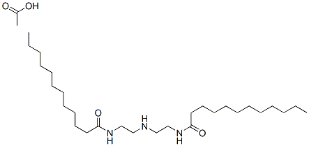 N,N'-(iminodiethylene)bis(dodecanamide) monoacetate