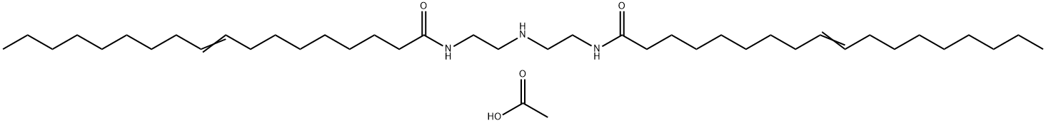 N,N'-(iminodiethylene)bis(octadec-9-enamide) monoacetate