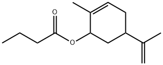2-methyl-5-(1-methylvinyl)-2-cyclohexen-1-yl butyrate