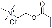trimethyl-1-methyl-2-[(oxoallyl)oxy]ethylammonium chloride