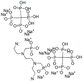 dodecasodium [ethane-1,2-diylbis[[(phosphonatomethyl)imino]ethane-2,1-diylnitrilobis(methylene)]]tetrakisphosphonate