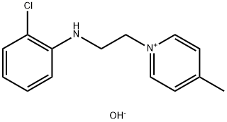 1-[2-[(2-chlorophenyl)amino]ethyl]-4-methylpyridinium hydroxide