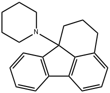 1-(5,6-dihydro-(4H)-fluoranthen-6a-yl)piperidine