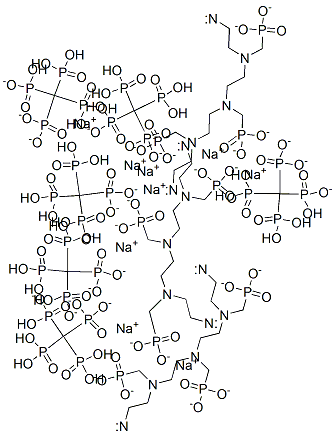 nonasodium pentahydrogen [[(phosphonatomethyl)imino]bis[ethylene[(phosphonatomethyl)imino]ethylenenitrilobis(methylene)]]tetrakisphosphonate