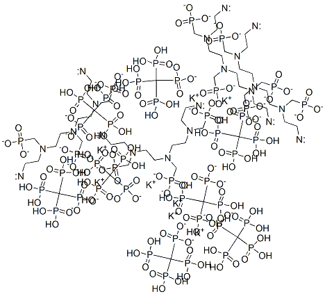 octapotassium hexahydrogen [[(phosphonatomethyl)imino]bis[ethylene[(phosphonatomethyl)imino]ethylenenitrilobis(methylene)]]tetrakisphosphonate