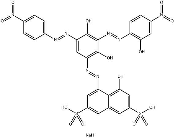 disodium 4-[[2,4-dihydroxy-3-[(2-hydroxy-4-nitrophenyl)azo]-5-[(4-nitrophenyl)azo]phenyl]azo]-5-hydroxynaphthalene-2,7-disulphonate