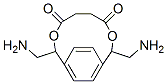 2,9-bis(aminomethyl)-3,8-dioxabicyclo[8.2.2]tetradeca-10,12,13-triene-4,7-dione
