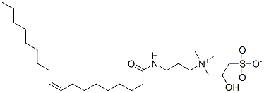 (Z)-2-hydroxy-3-sulphonatopropyldimethyl[3-[(1-oxo-9-octadecenyl)amino]propyl]ammonium