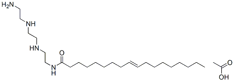 N-[2-[[2-[(2-aminoethyl)amino]ethyl]amino]ethyl]octadec-9-enamide monoacetate