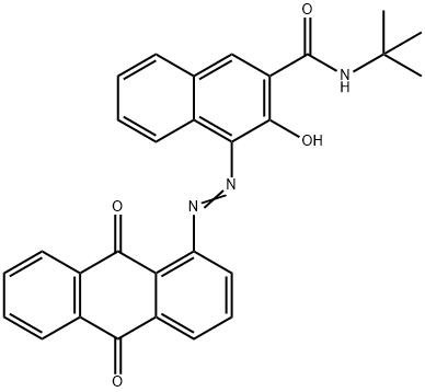 4-[(9,10-dihydro-9,10-dioxo-1-anthryl)azo]-N-(1,1-dimethylethyl)-3-hydroxynaphthalene-2-carboxamide