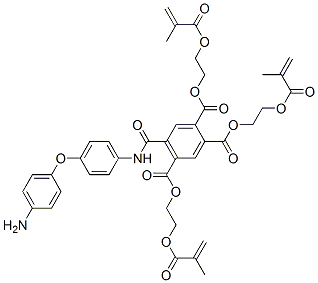 tris[2-[(2-methyl-1-oxoallyl)oxy]ethyl] 5-[[[4-(4-aminophenoxy)phenyl]amino]carbonyl]benzene-1,2,4-tricarboxylate
