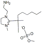 1-(2-aminoethyl)-2-(dimethylheptyl)-4,5-dihydro-3-methyl-1H-imidazolium methyl sulphate