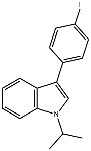 3-(4-氟苯基)-1-异丙基-1H-吲哚