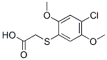 [(4-chloro-2,5-dimethoxyphenyl)thio]acetic acid