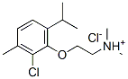 2-[2-chloro-6-(isopropyl)-3-methylphenoxy]ethyl(dimethyl)ammonium chloride