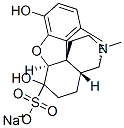 sodium (5alpha)-4,5-epoxy-3,6-dihydroxy-17-methylmorphinan-6-sulphonate