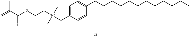(p-dodecylbenzyl)dimethyl[2-[(2-methyl-1-oxoallyl)oxy]ethyl]ammonium chloride