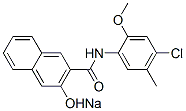 sodium N-(4-chloro-2-methoxy-5-methylphenyl)-3-hydroxynaphthalene-2-carboxamidate