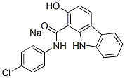 sodium N-(4-chlorophenyl)-2-hydroxy-9H-carbazole-1-carboxamidate