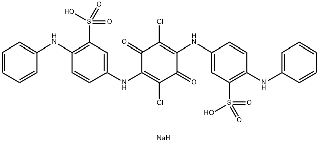 disodium 3,3'-[(2,5-dichloro-3,6-dioxocyclohexa-1,4-diene-1,4-diyl)diimino]bis[6-anilinobenzenesulphonate]
